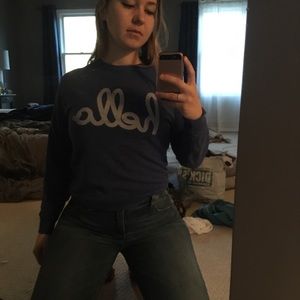 Hello sweatshirt